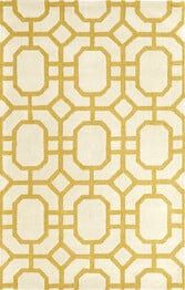 Dynamic Rugs PALACE 5599-707 Ivory and Yellow